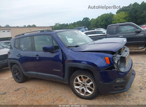 ZACCJABB7JPH87510 2018 JEEP RENEGADE Dark Blue Widok zestawu wskaźników