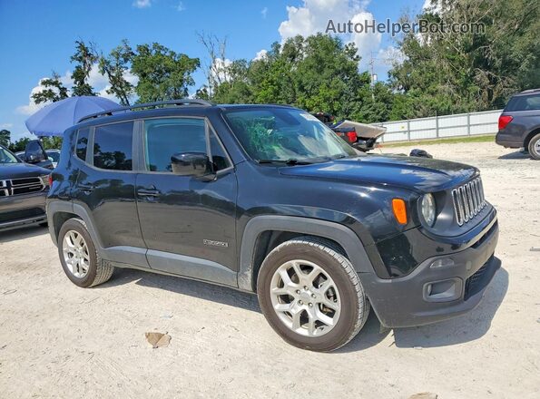 ZACCJABB7JPJ05433 2018 JEEP RENEGADE Black Передня права чверть