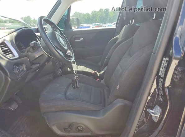 ZACCJABB7JPJ05433 2018 JEEP RENEGADE Black Вид салону спереду