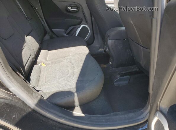 ZACCJABB7JPJ05433 2018 JEEP RENEGADE Black Вид задньої частини салону