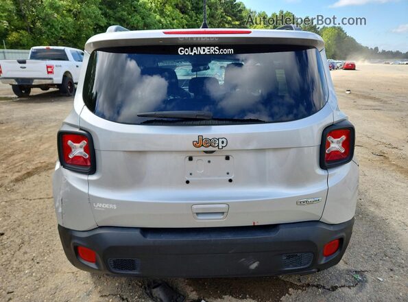 ZACCJABB8JPJ07854 2018 JEEP RENEGADE Gray Widok z tyłu