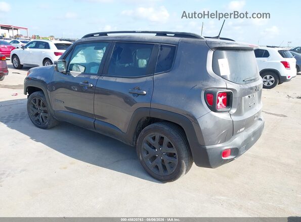 ZACCJABB8JPJ08065 2018 JEEP RENEGADE Gray Trasero izquierdo
