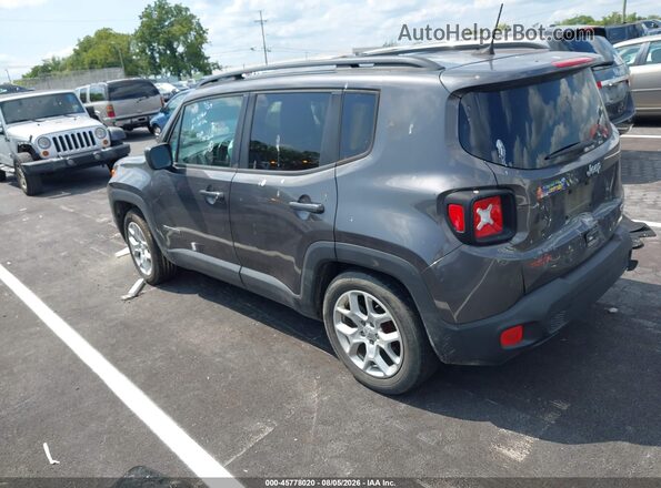 ZACCJABB8JPJ51160 2018 JEEP RENEGADE Gray Задня ліва чверть