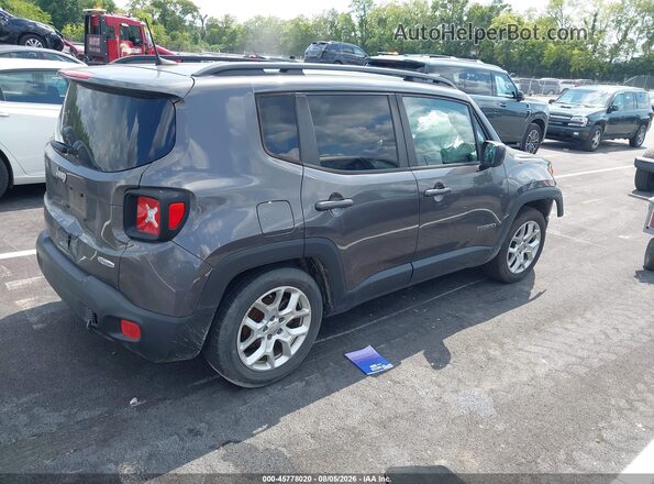 ZACCJABB8JPJ51160 2018 JEEP RENEGADE Gray Задня права чверть