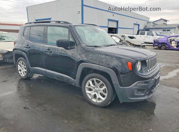 ZACCJABB9HPE61721 2017 JEEP RENEGADE Black Передня права чверть