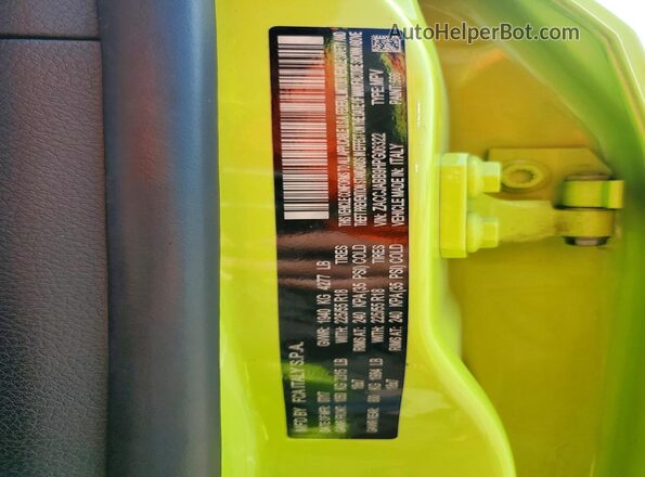ZACCJABB9HPG06322 2017 JEEP RENEGADE Green Вид наклейки з VIN-кодом