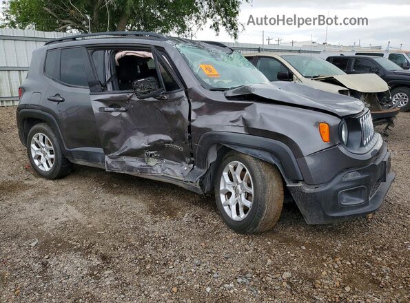 ZACCJABB9JPJ43617 2018 JEEP RENEGADE Gray Front right