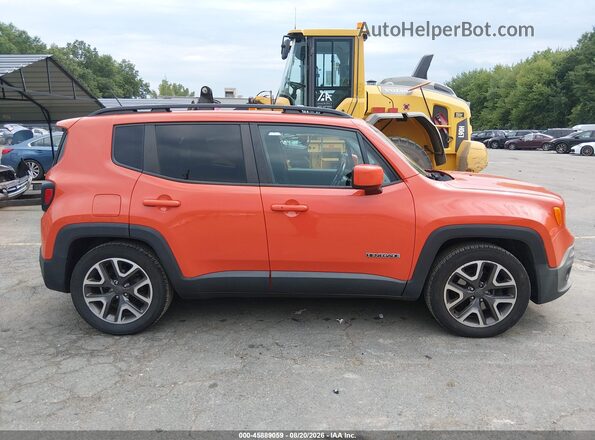 ZACCJABBXHPE72288 2017 JEEP RENEGADE Orange Rear interior view