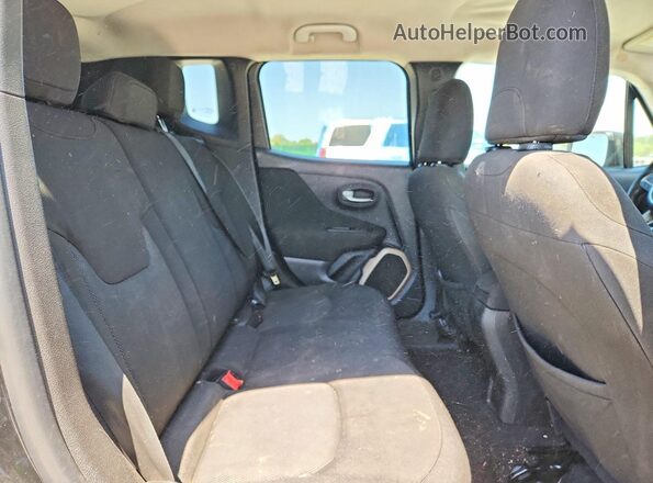 ZACCJABBXHPE88992 2017 JEEP RENEGADE Black Widok wnętrza z tyłu