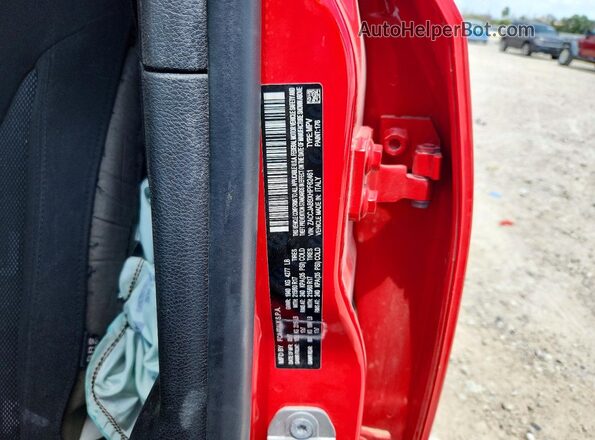 ZACCJABBXHPF62461 2017 JEEP RENEGADE Red ძრავის განყოფილების ხედი