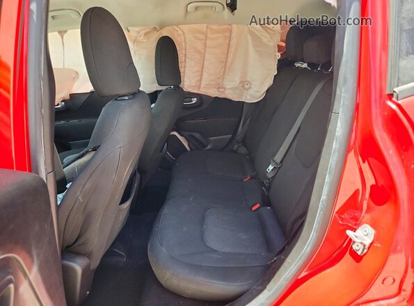 ZACCJABBXHPF62461 2017 JEEP RENEGADE Red უკანა სავარძლების ხედი