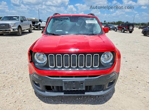 ZACCJABBXHPF62461 2017 JEEP RENEGADE Red წინა ხედი