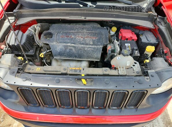 ZACCJABBXJPH29830 2018 JEEP RENEGADE Red Rear interior view