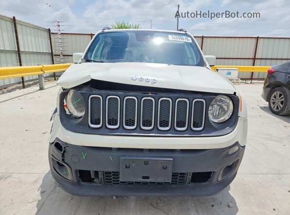 ZACCJABBXJPH87159 2018 JEEP RENEGADE Белый Вид спереди