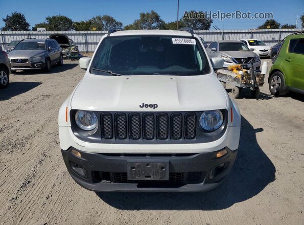 ZACCJABBXJPJ20072 2018 JEEP RENEGADE White წინა ხედი