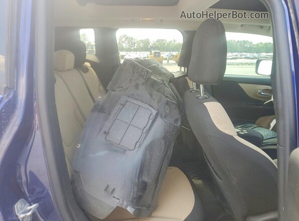 ZACCJABT1GPC48916 2016 JEEP RENEGADE Синий Вид задней части салона