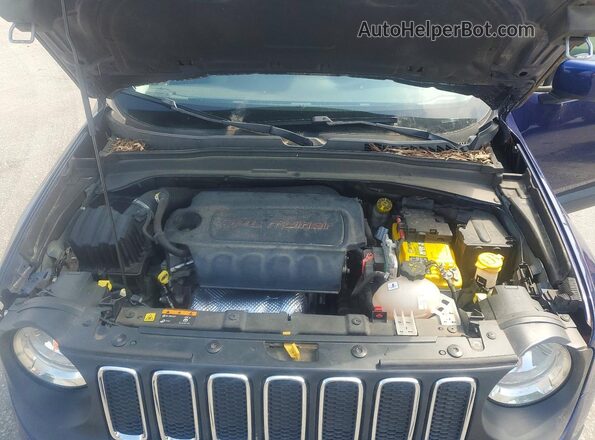 ZACCJABT1GPC48916 2016 JEEP RENEGADE Синий Вид подкапотного пространства