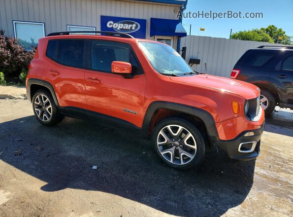 ZACCJABT1GPC60998 2016 JEEP RENEGADE Оранжевый Передняя правая четверть