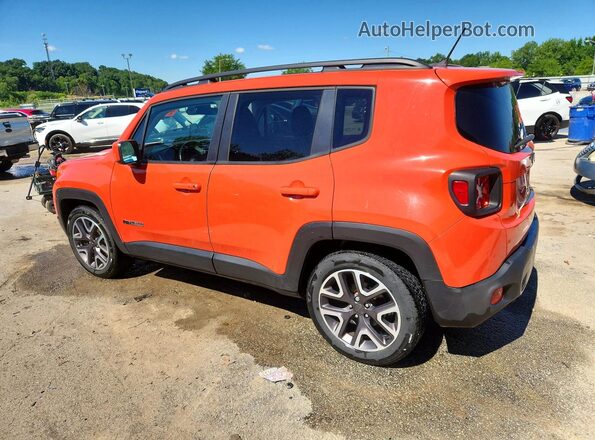 ZACCJABT1GPC60998 2016 JEEP RENEGADE Оранжевый Задняя левая четверть