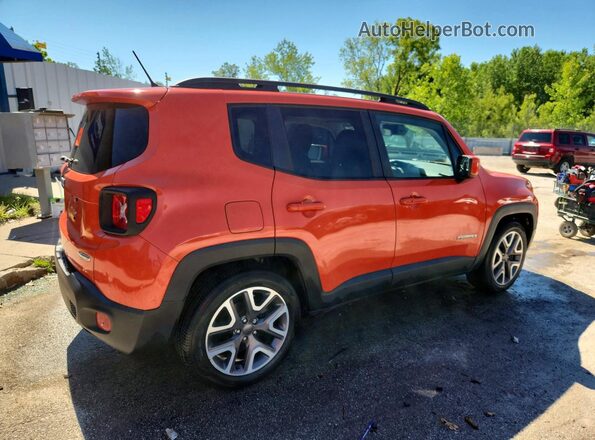 ZACCJABT1GPC60998 2016 JEEP RENEGADE Оранжевый Задняя правая четверть