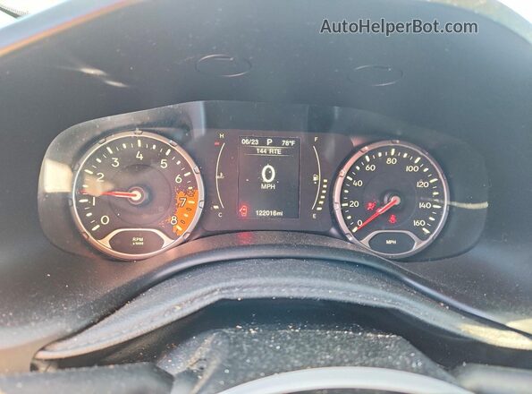 ZACCJABT1GPC60998 2016 JEEP RENEGADE Оранжевый Вид щитка приборов