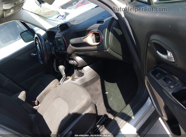 ZACCJABT1GPC77512 2016 JEEP RENEGADE Gray Вид салону спереду