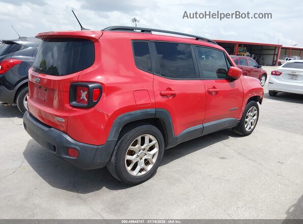 ZACCJABT1GPD64309 2016 JEEP RENEGADE Orange Tył prawy