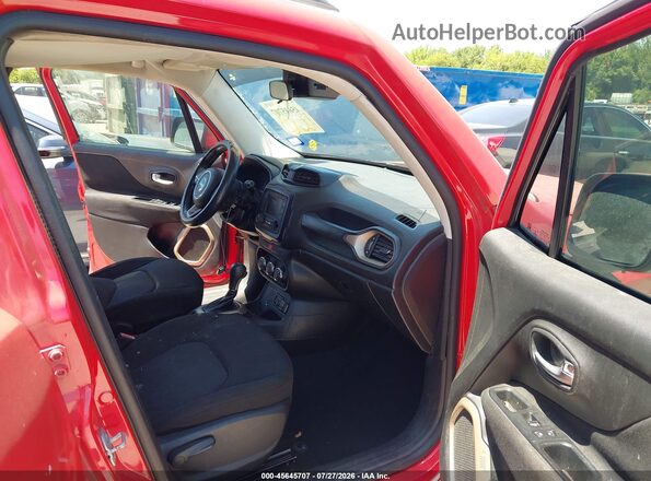 ZACCJABT1GPD64309 2016 JEEP RENEGADE Orange Widok wnętrza z przodu