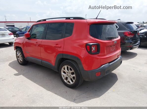 ZACCJABT1GPD64309 2016 JEEP RENEGADE Orange Tył lewy