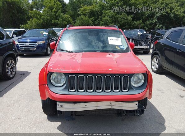 ZACCJABT1GPD64309 2016 JEEP RENEGADE Orange Widok z przodu