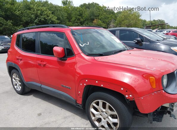 ZACCJABT1GPD64309 2016 JEEP RENEGADE Orange Widok wnętrza z tyłu