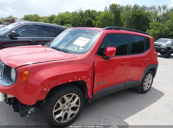 ZACCJABT1GPD64309 2016 JEEP RENEGADE Orange Widok wnętrza 360 stopni