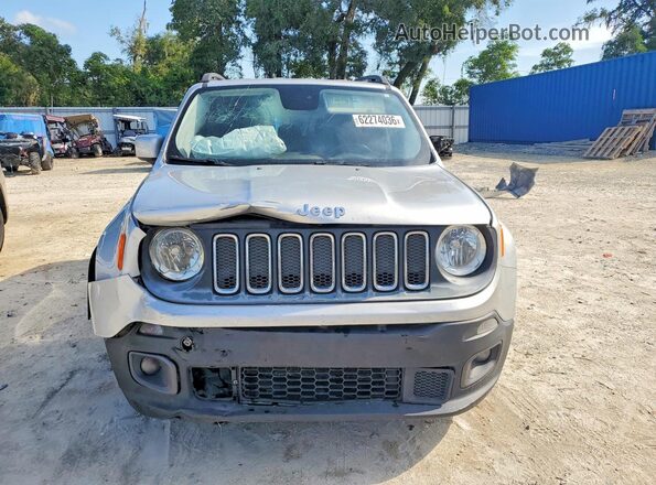 ZACCJABT2GPD44909 2016 JEEP RENEGADE Silver Widok z przodu