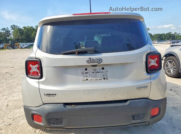 ZACCJABT2GPD44909 2016 JEEP RENEGADE Silver Widok z tyłu