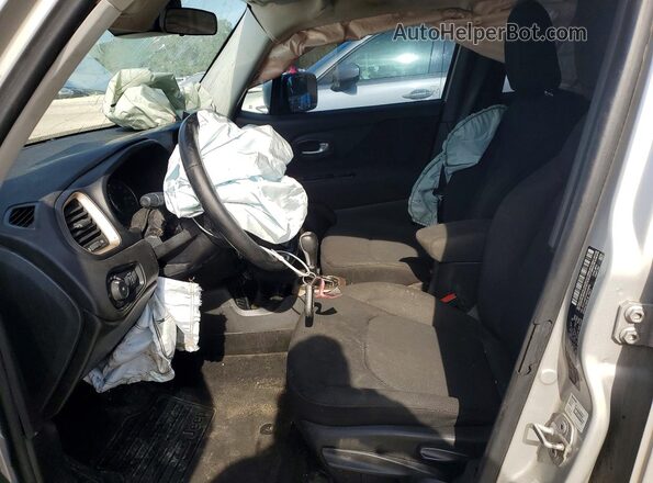 ZACCJABT2GPD44909 2016 JEEP RENEGADE Silver Widok wnętrza z przodu