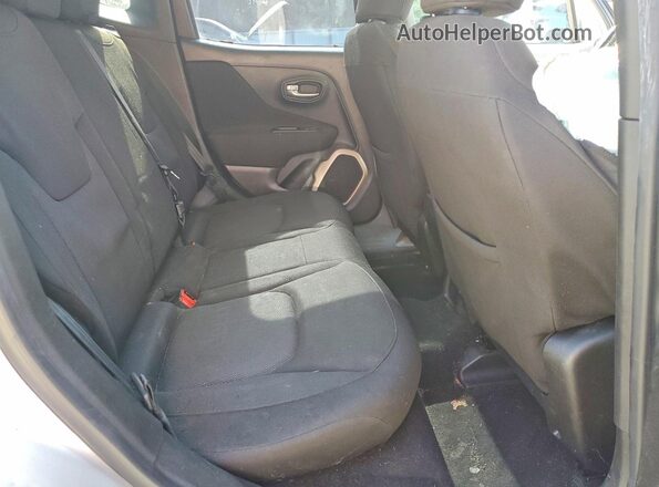 ZACCJABT2GPD44909 2016 JEEP RENEGADE Silver Widok wnętrza z tyłu