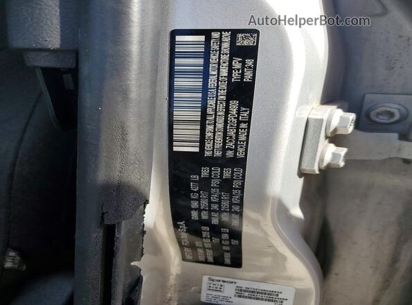ZACCJABT2GPD44909 2016 JEEP RENEGADE Silver Widok naklejki z numerem VIN