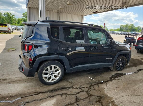 ZACCJABT3GPD65459 2016 JEEP RENEGADE Black Tył prawy