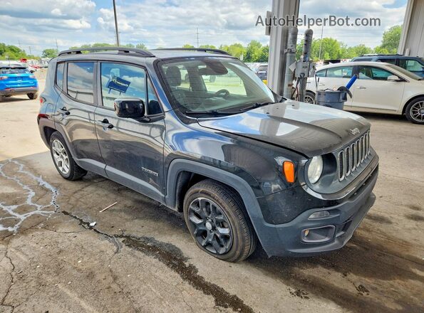 ZACCJABT3GPD65459 2016 JEEP RENEGADE Black Przód prawy