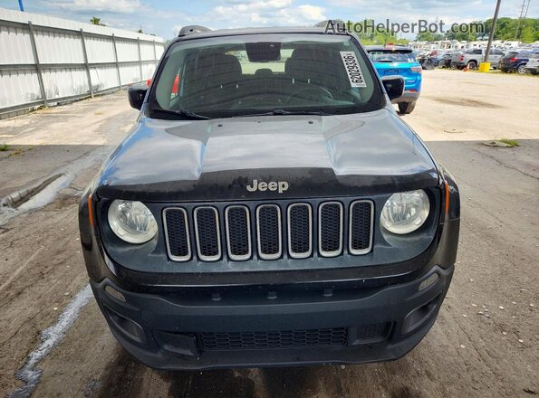 ZACCJABT3GPD65459 2016 JEEP RENEGADE Black Widok z przodu