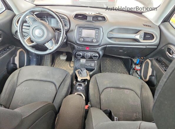 ZACCJABT3GPD65459 2016 JEEP RENEGADE Black Widok deski rozdzielczej