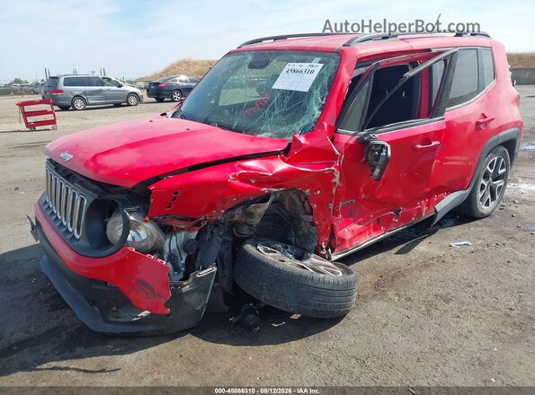 ZACCJABT3GPD73352 2016 JEEP RENEGADE Red Передня ліва чверть