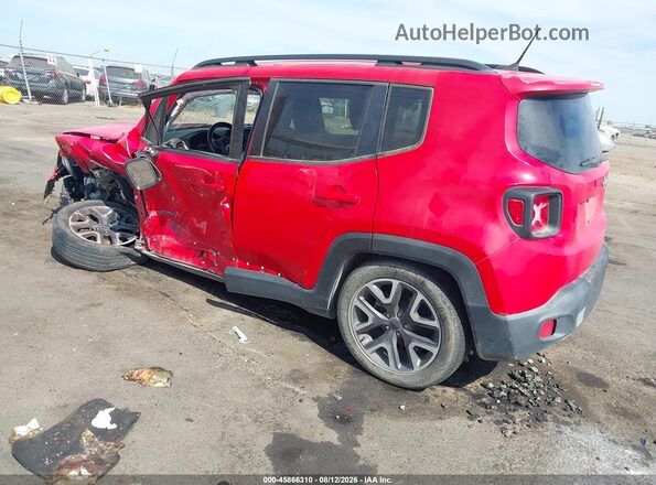 ZACCJABT3GPD73352 2016 JEEP RENEGADE Red Задня ліва чверть