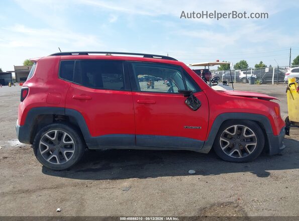 ZACCJABT3GPD73352 2016 JEEP RENEGADE Red Вид щитка приладів