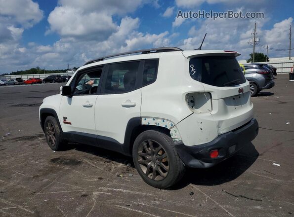 ZACCJABT4GPC65032 2016 JEEP RENEGADE White Задня ліва чверть