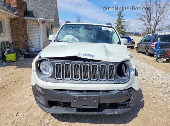 ZACCJABT5GPD37582 2016 JEEP RENEGADE White Vista frontal