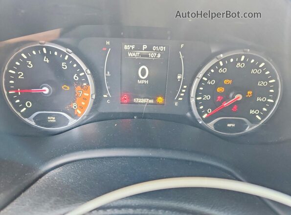ZACCJABT5GPD37582 2016 JEEP RENEGADE White Vista del cuadro de instrumentos