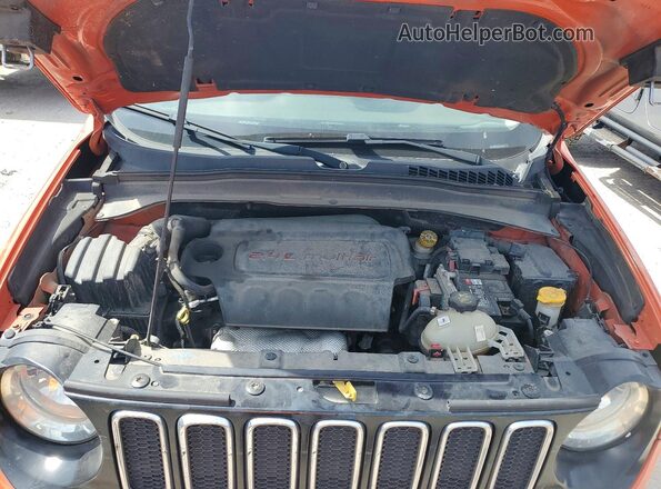 ZACCJABT5GPD84532 2016 JEEP RENEGADE Orange Engine compartment view