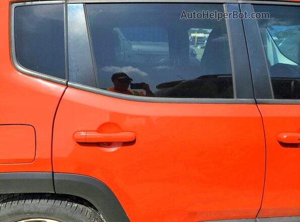 ZACCJABT5GPD84532 2016 JEEP RENEGADE Orange Rear interior view