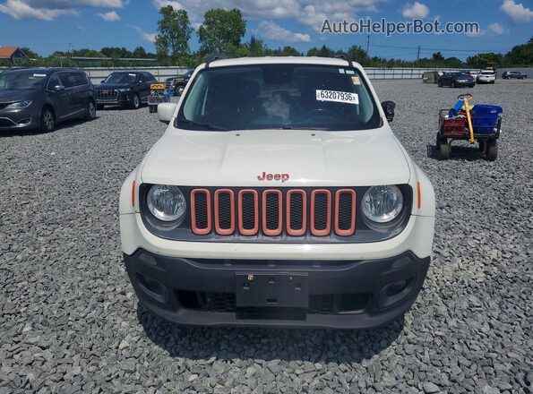 ZACCJABT5GPD88533 2016 JEEP RENEGADE White Vista frontal